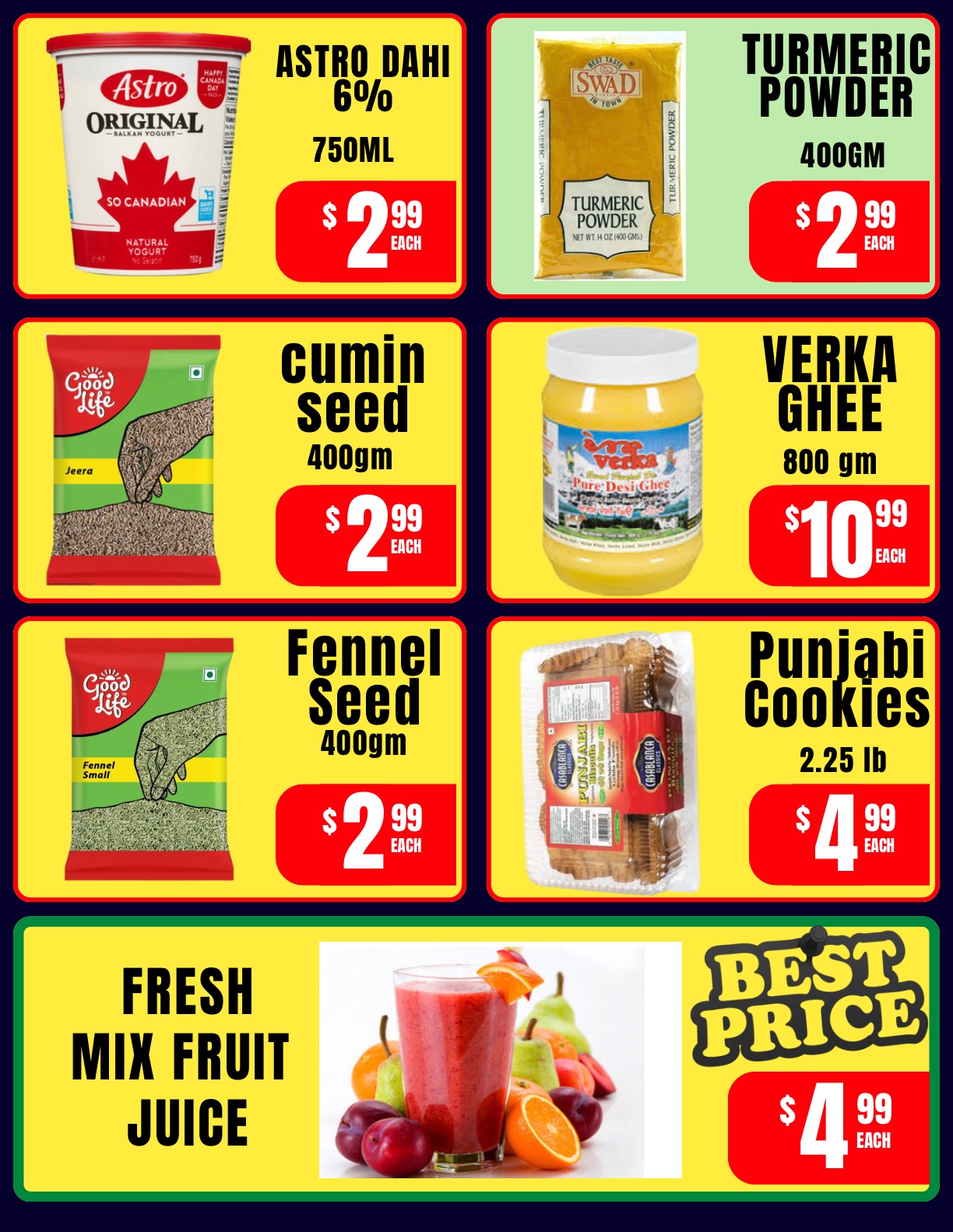 Blue and White Illustrative Winter Sale Flyer — Page 3